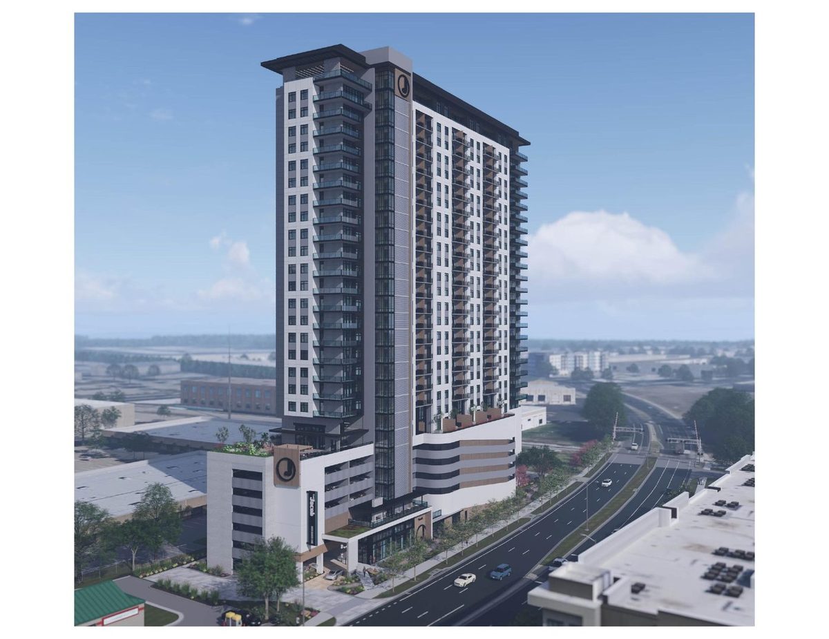 The Jacob - high-rise tower rendering